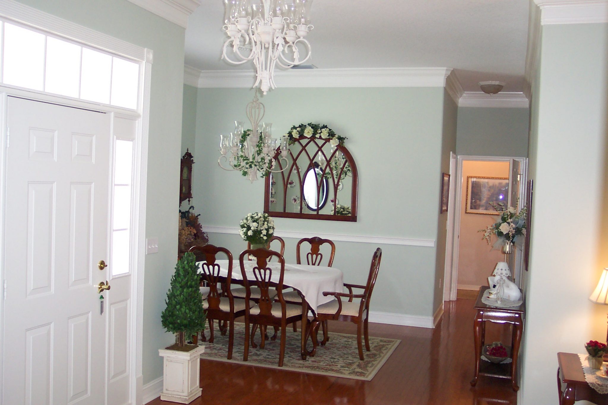 View of the Windsor formal dining area, one of our premier "Smart Home" models.